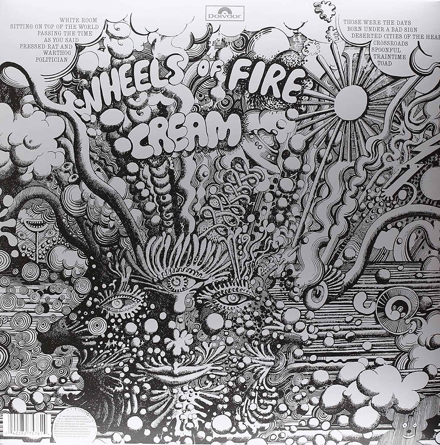 Cream — Wheels Of Fire (2-LP) – Deaf Man Vinyl