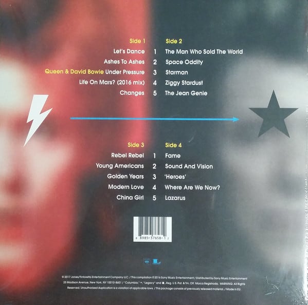 sælger Diverse karakterisere David Bowie — Legacy (Best Of 2-LP) - Deaf Man Vinyl