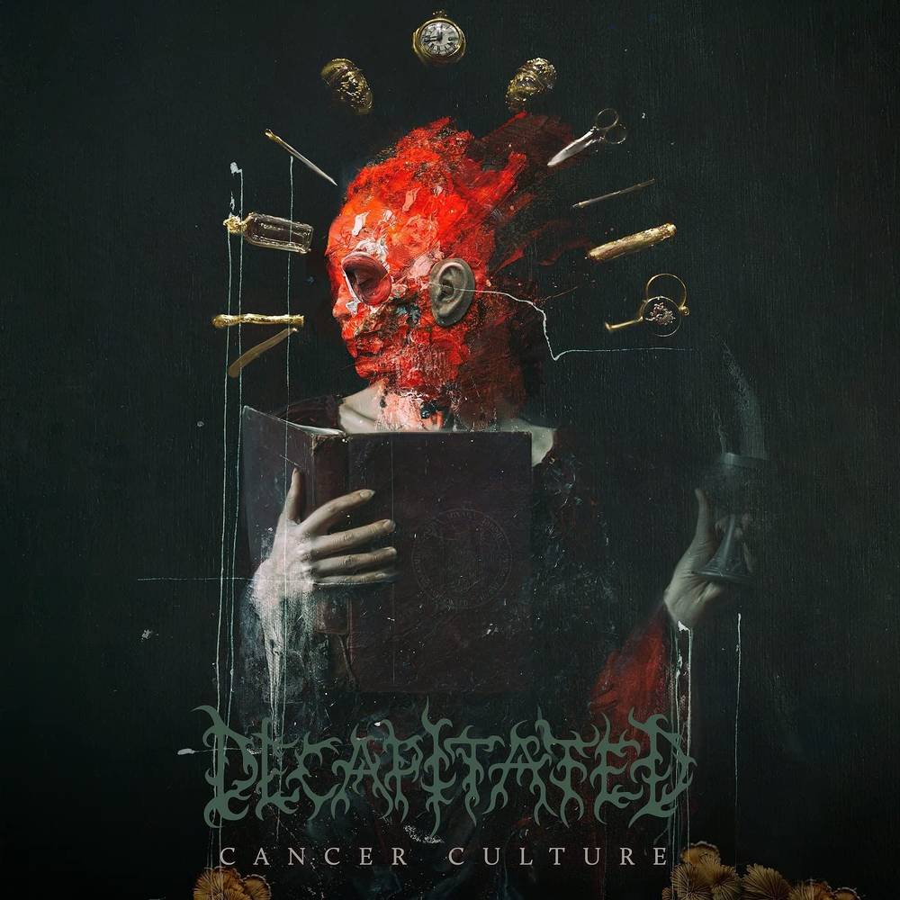Decapitated Cancer Culture Clear w/Black Splatter
