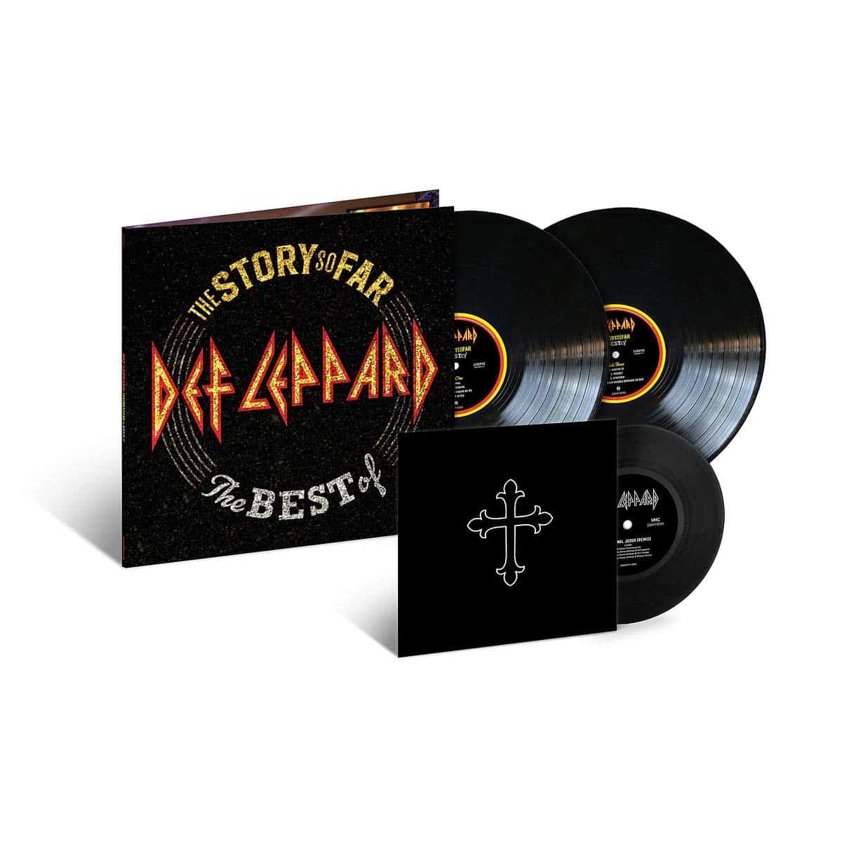 Def Leppard — The Story So Far: Best Of (2-LP) – Deaf Man Vinyl