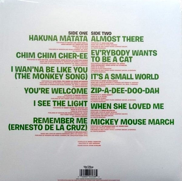 Disney-Ultimate-Hits-Vol.-2-vinyl- record-album-back