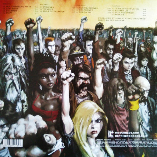 Disturbed Ten Thousand Fists 2LP