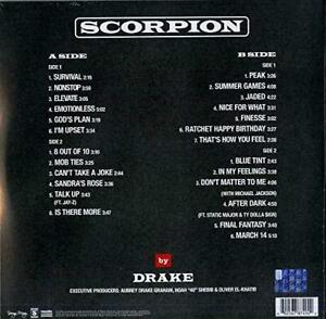 Drake — Scorpion (2-LP) – Deaf Man Vinyl
