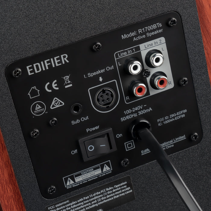 Edifier R1700BTs 66 Watt Powered Bluetooth Speakers – Deaf Man Vinyl