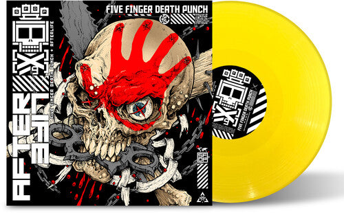Five Finger Death Punch Afterlife yellwo Color Vinyl record album