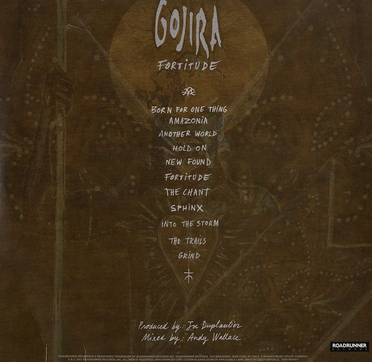 Gojira — Fortitude – Deaf Man Vinyl