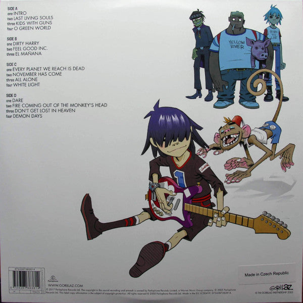 Gorillaz Demon Days 2LP