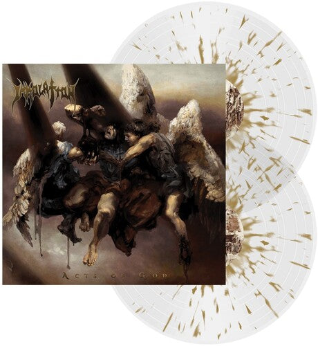 Immolation Acts Of God Clear with Gold Splatter 2-LP