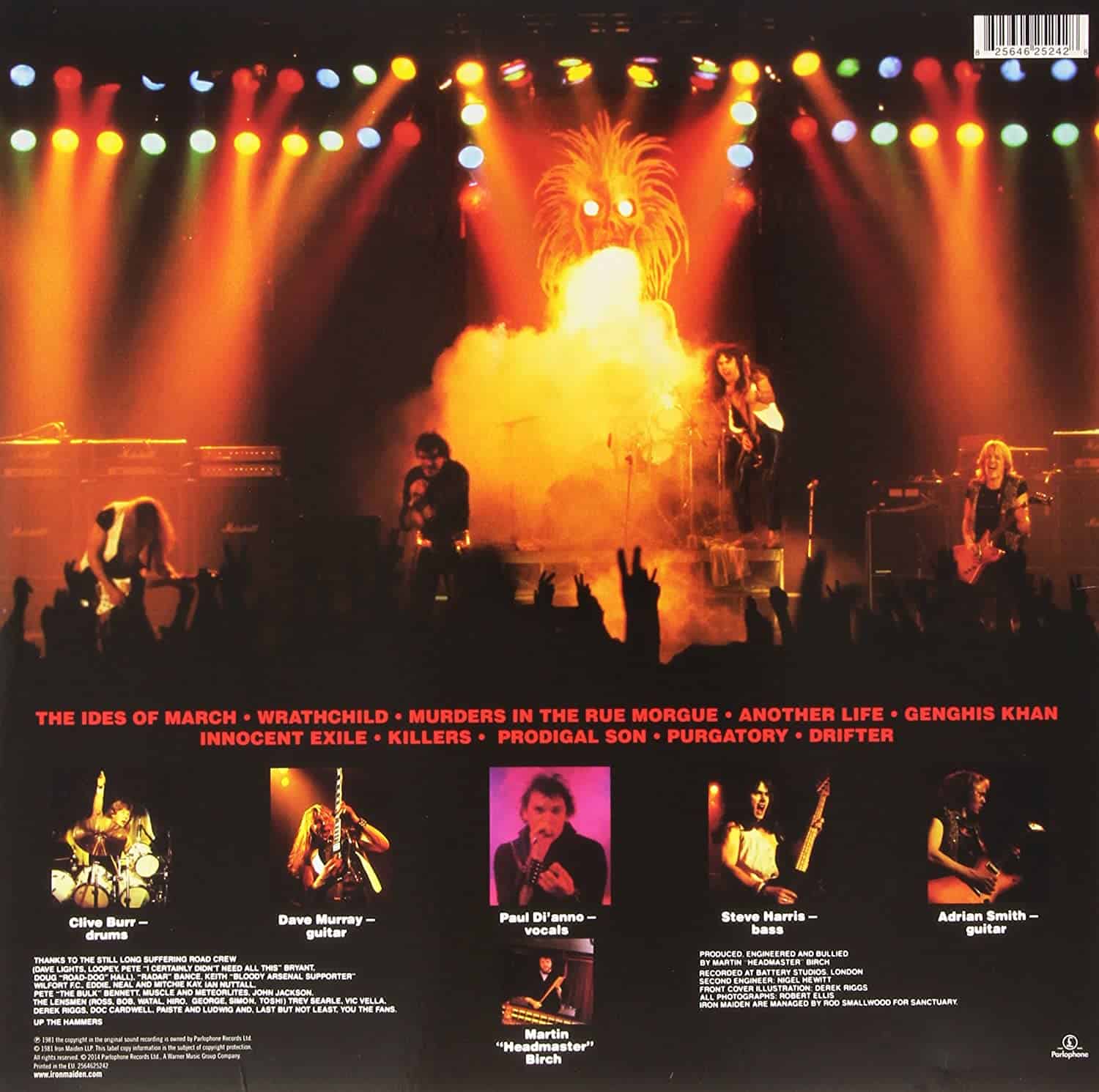 Iron Maiden — Killers – Deaf Man Vinyl