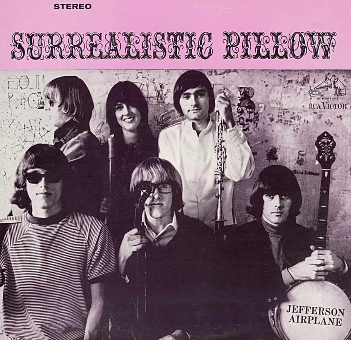 Jefferson-Airplane-Surrealistic-Pillow-vinyl-record-album-front
