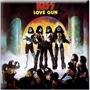 KISS Love Gun Magnet