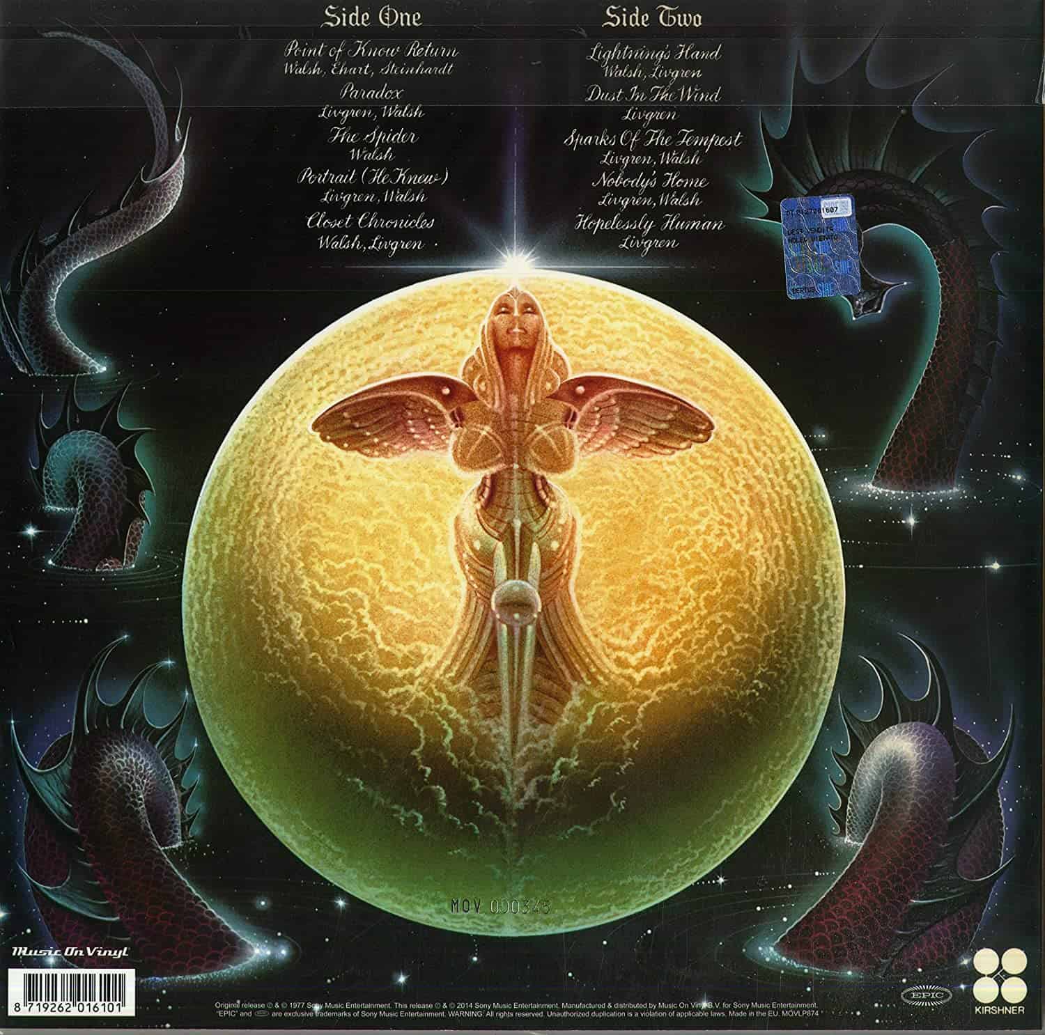 Kansas — Point Of Know Return – Deaf Man Vinyl
