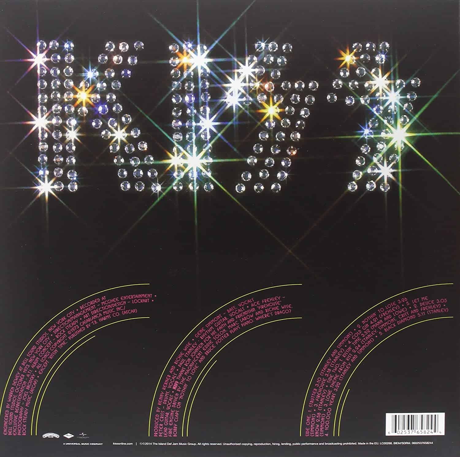 Kiss First Album Vinyl Record