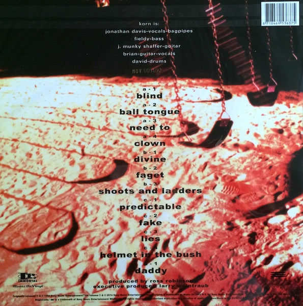 KORN Korn 2LP レコード Korn-Korn 2LP | Newbury Comics