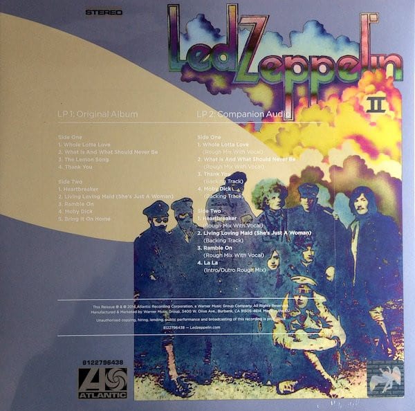 Led Zeppelin Iii Back Cover