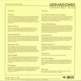 Leonard Cohen Greatest Hits