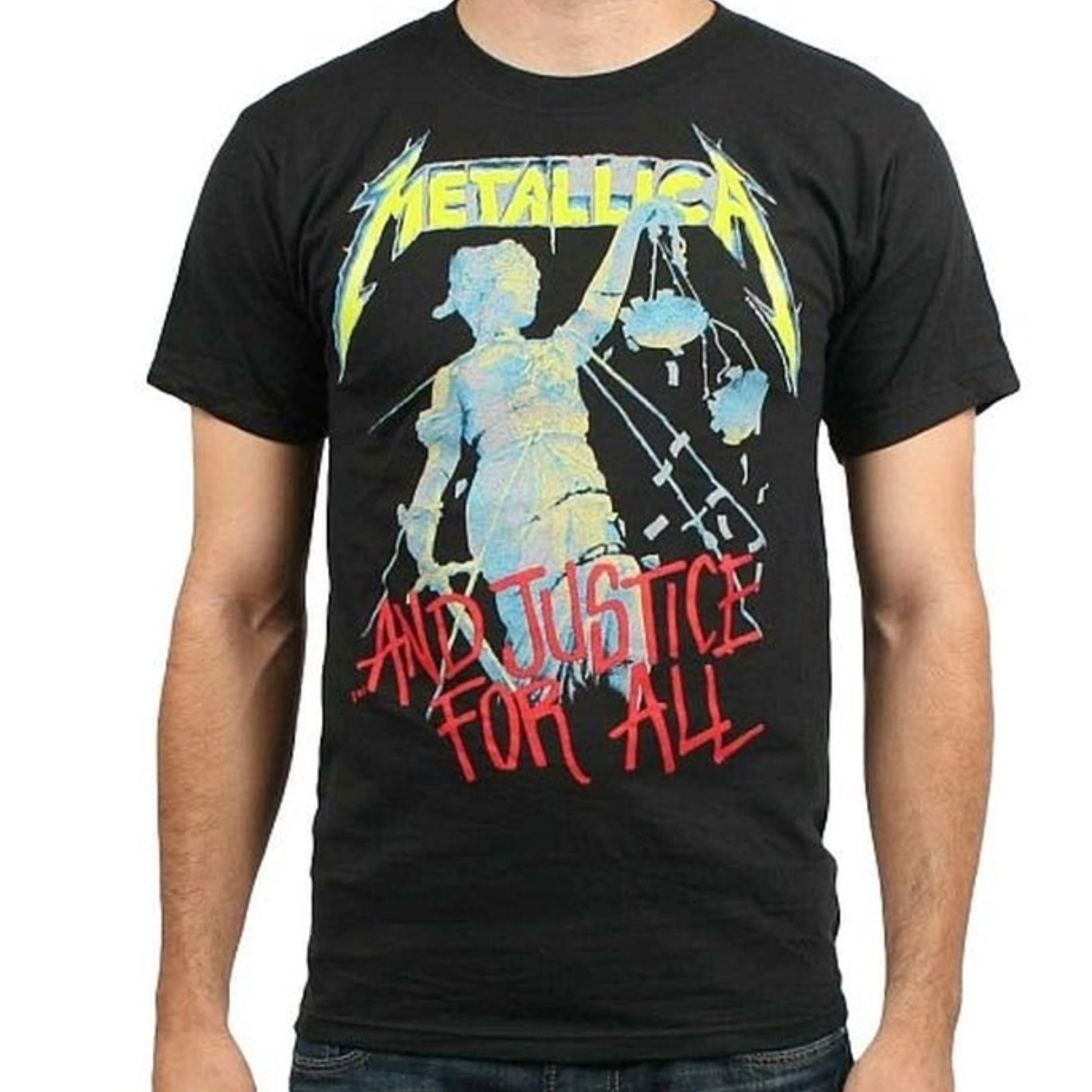 metallica justice for all tee