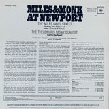 MILES & MONK AT NEWPORT MONO