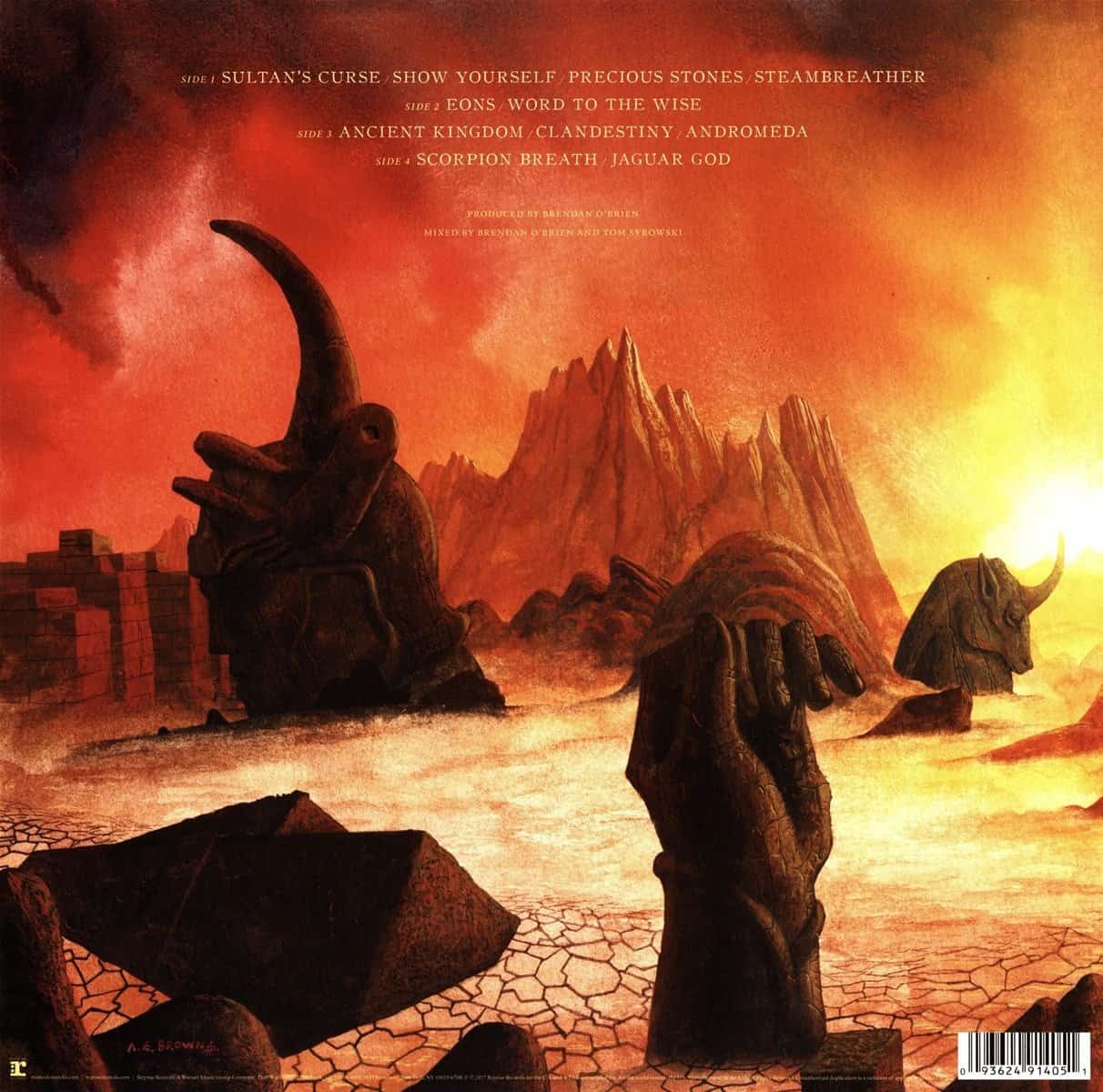 欧2LP Mastodon Emperor Of Sand 9362491405 Reprise Records 未開封 /00660 Mastodon — Emperor Of Sand (2-LP) – Deaf Man Vinyl