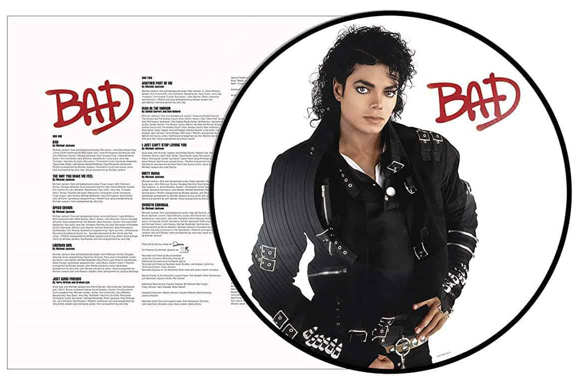 Michael Jackson — Bad – Deaf Man Vinyl