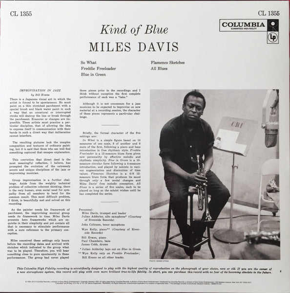 Miles Davis Kind Of Blue Mono Vinyl