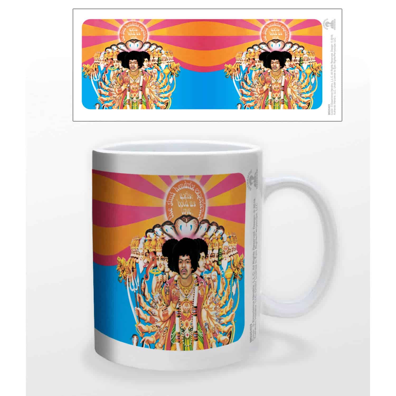 Mug Jimi Hendrix Axis Bold As Love