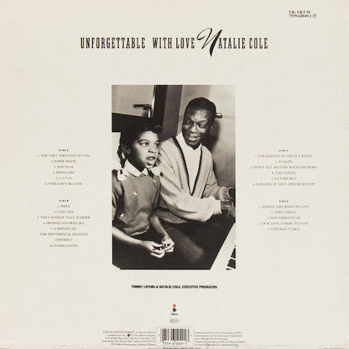 Natalie Cole Unforgettable...With Love (30th Ann. 2-LP)