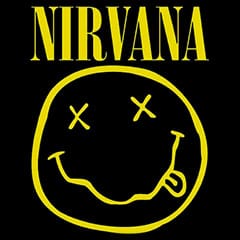 Nirvana Smiley Magnet