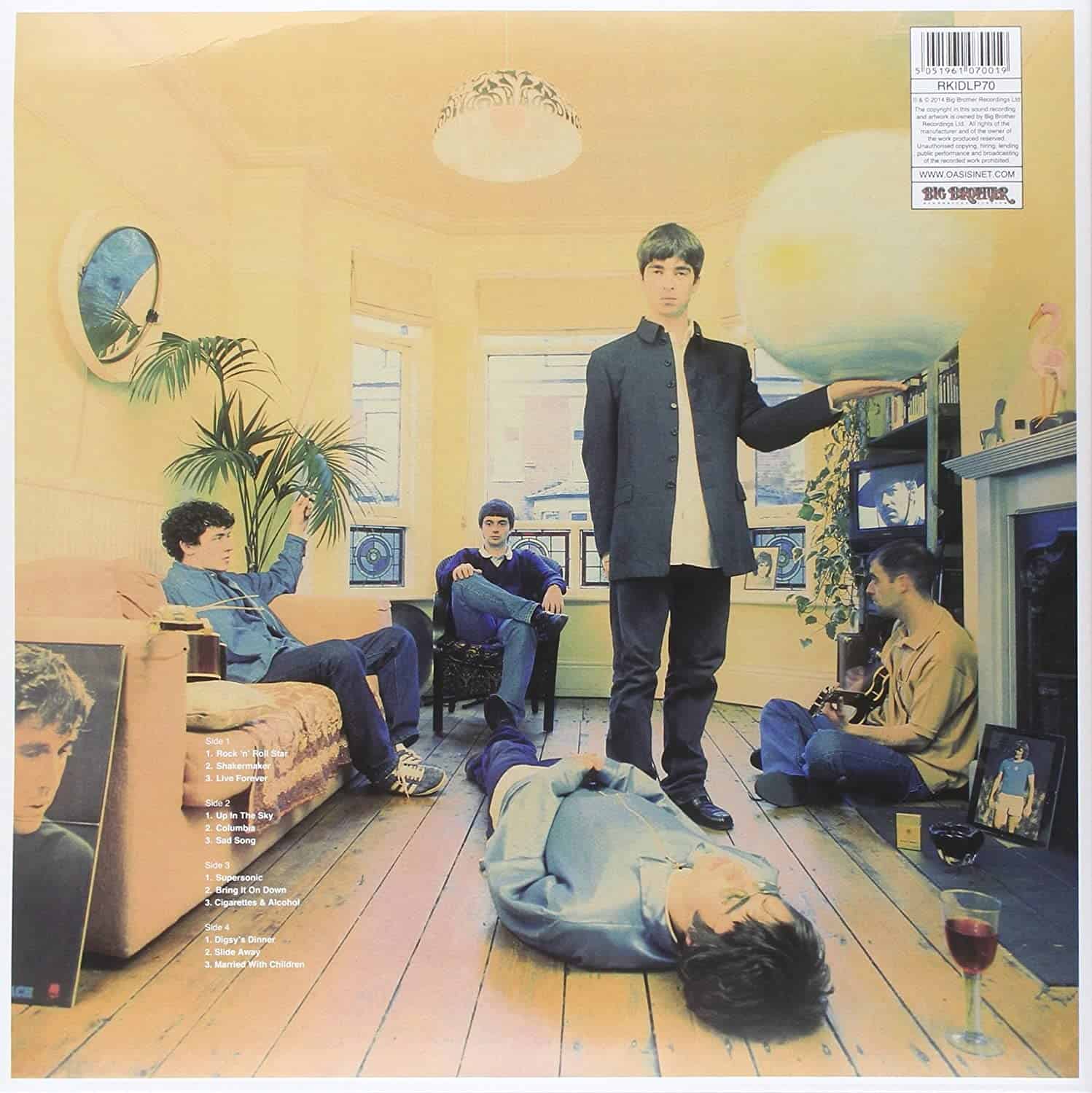grad køkken Kemiker Oasis — Definitely Maybe (2-LP) - Deaf Man Vinyl