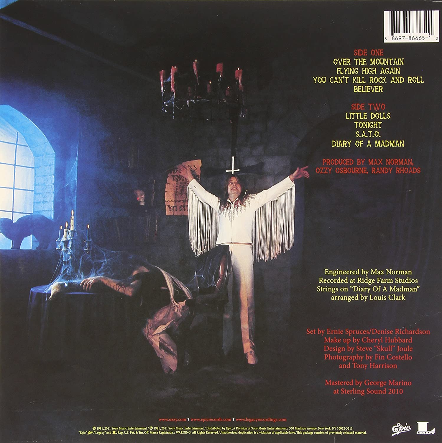 Ozzy Osbourne Diary Of A Madman
