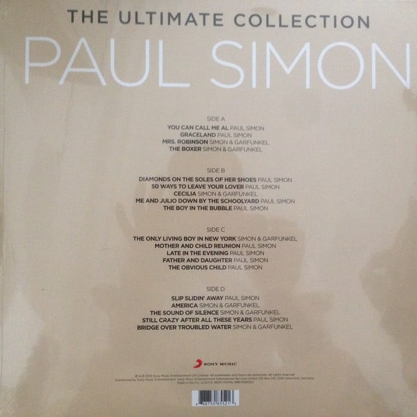 Paul Simon — The Ultimate Collection (2-LP) – Deaf Man Vinyl