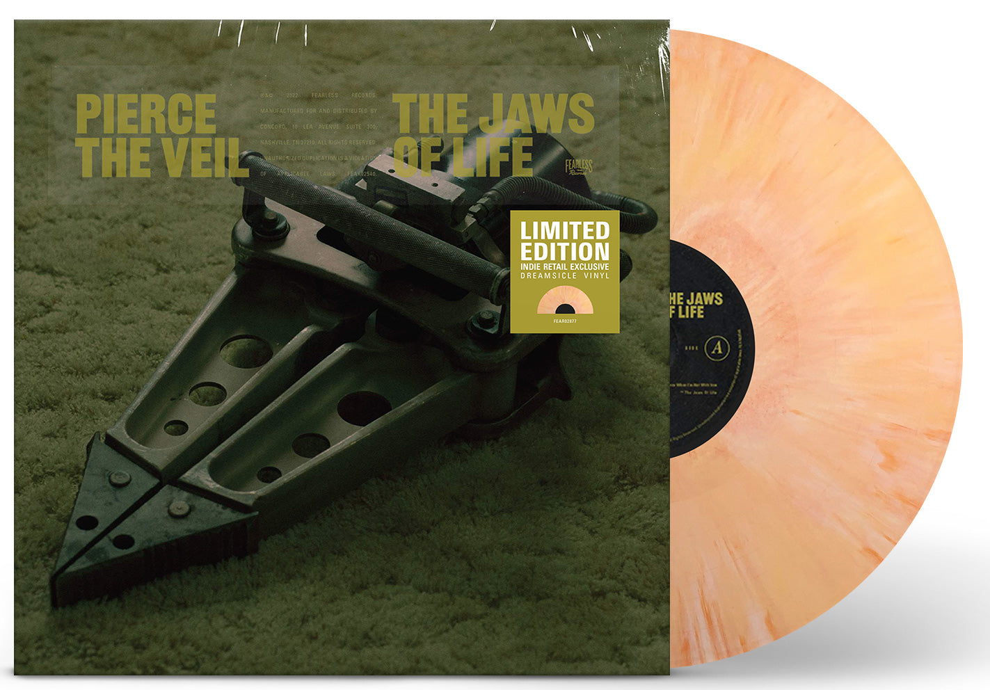 Pierce The Veil — The Jaws Of Life (Dreamsicle) - Deaf Man Vinyl