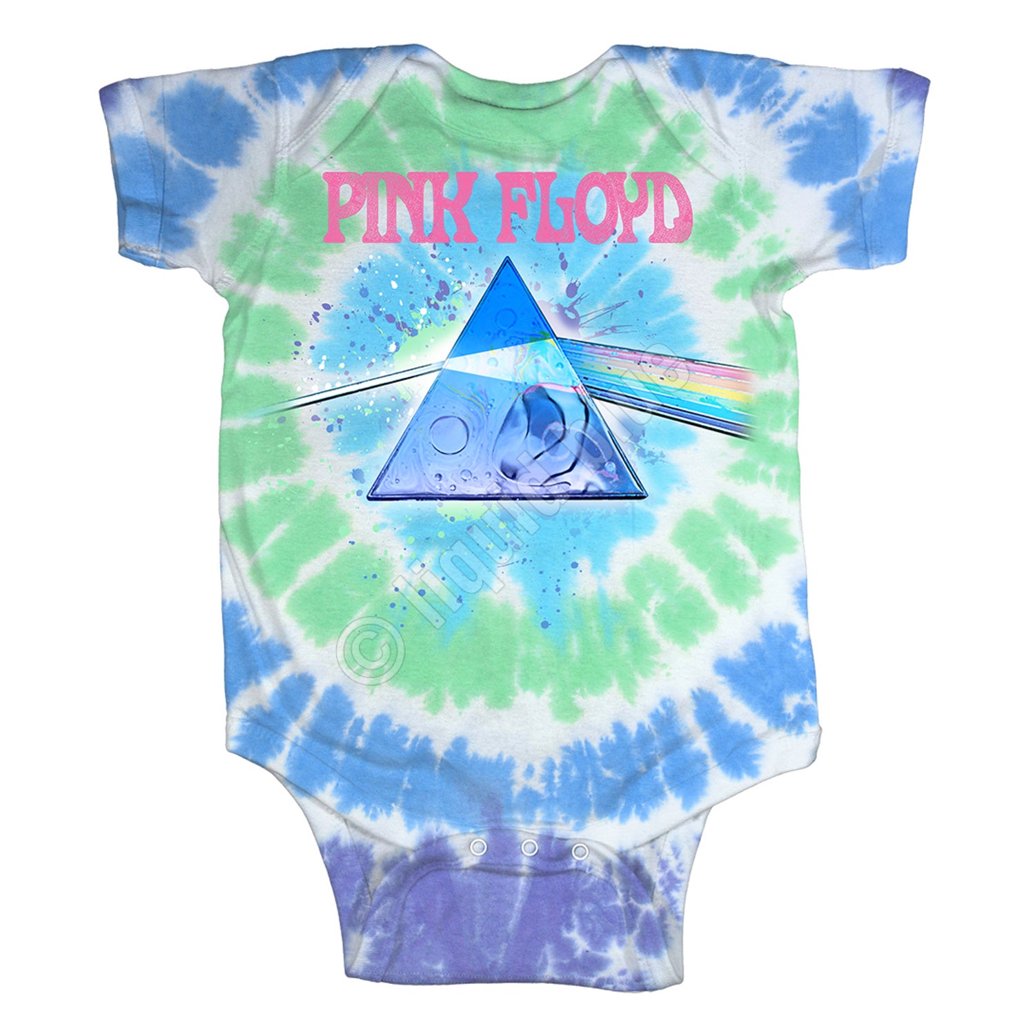 Pink Floyd DSOTM Baby Onesie