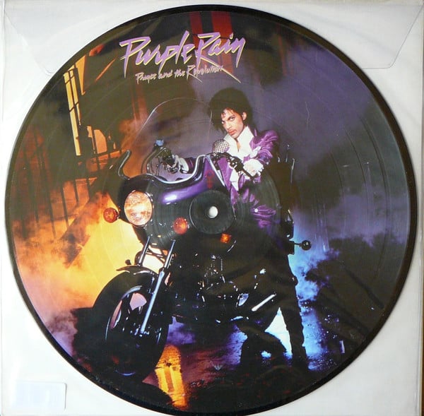 Børnepalads lille Forræderi Prince — Purple Rain (Picture Disc) - Deaf Man Vinyl