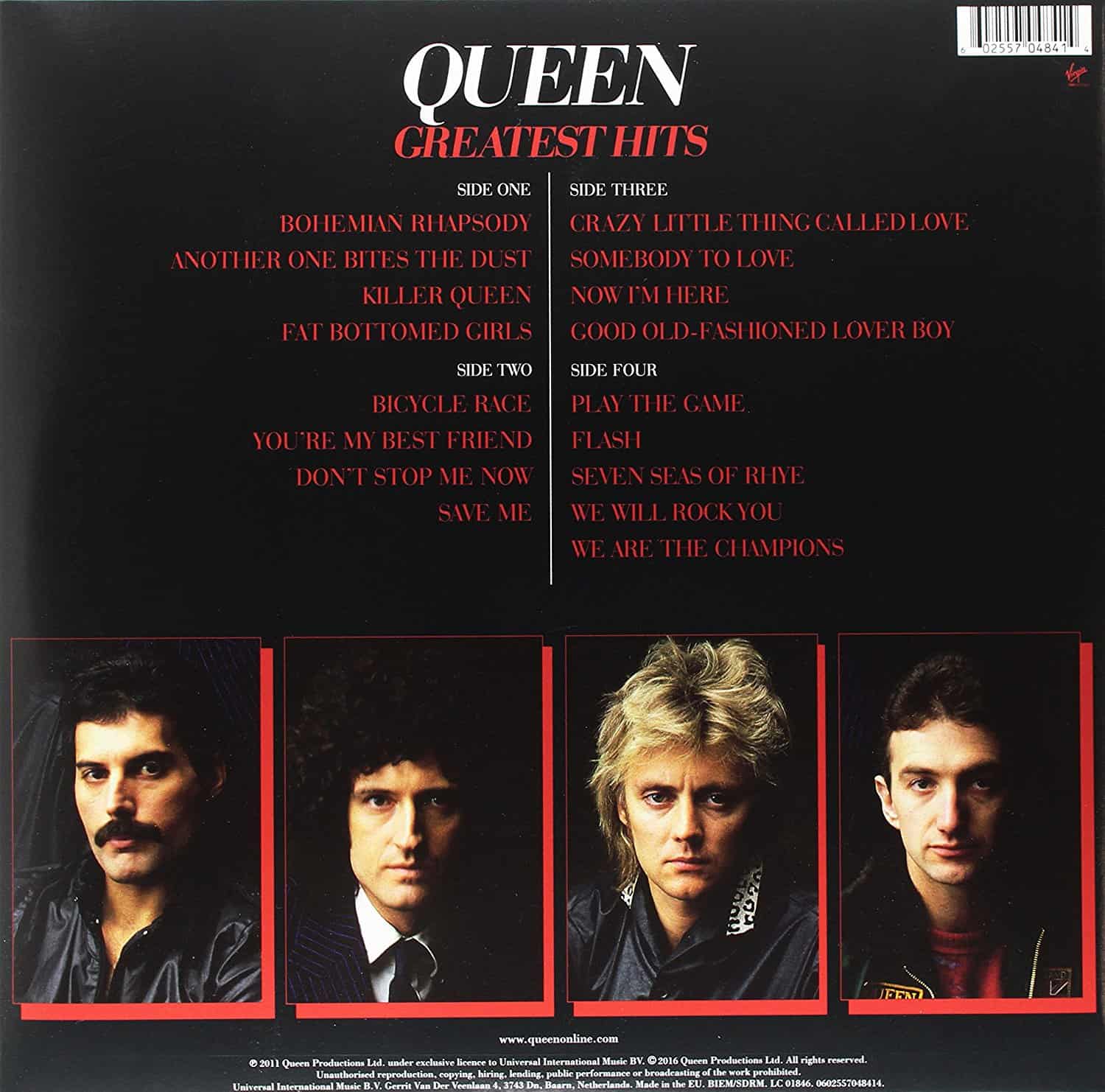 Queen — Greatest Hits Vol. 1 (2-LP) - Deaf Man Vinyl