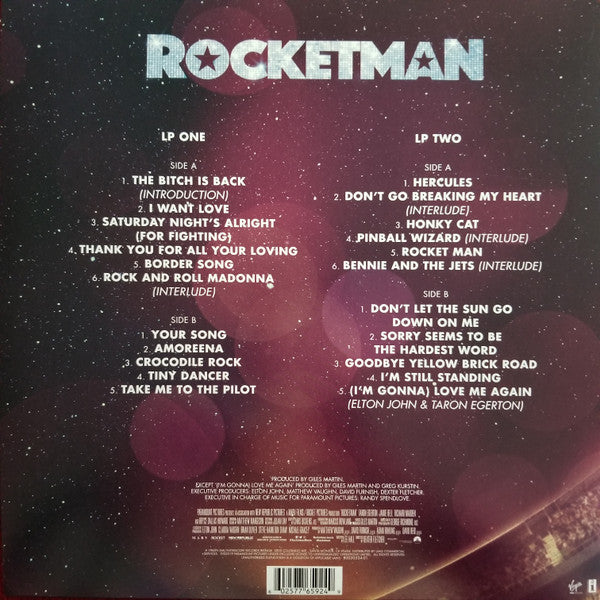 Rocketman Soundtrack Elton John