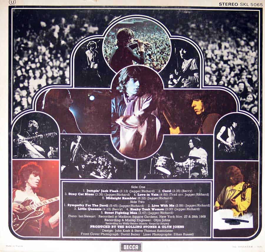 Rolling Stones — Get Yer YaYa’s Out Deaf Man Vinyl