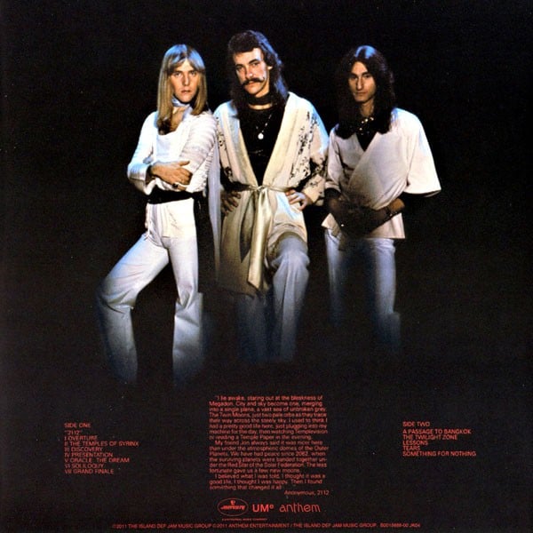 Rush 2112 Vinyl Record