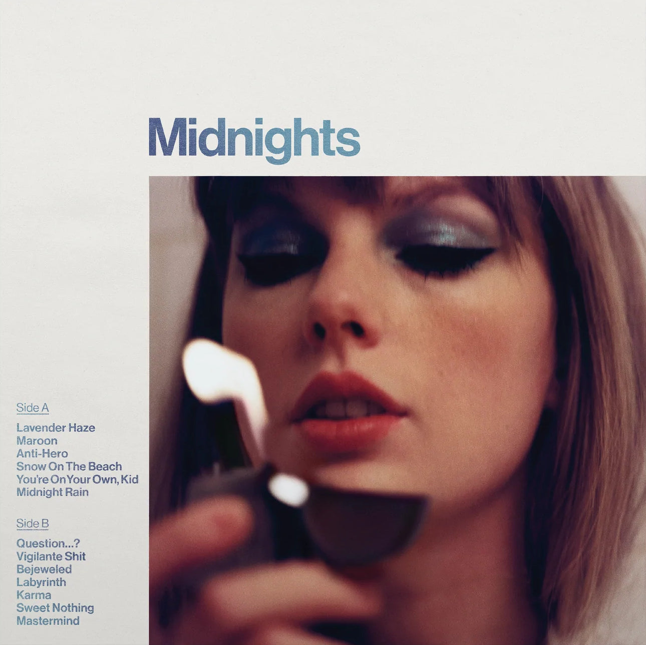 Taylor Swift Midnights Vinyl Album Cover