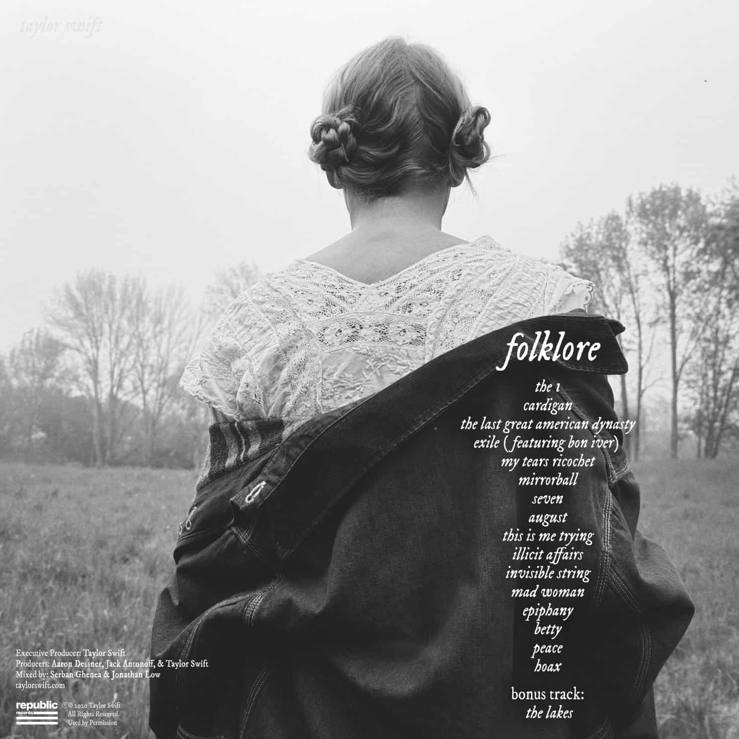 Taylor Swift — Folklore (Beige 2-LP) – Deaf Man Vinyl