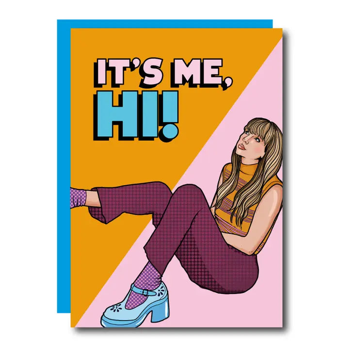 Taylor Swift “It's Me, Hi” Greeting Card - Deaf Man Vinyl