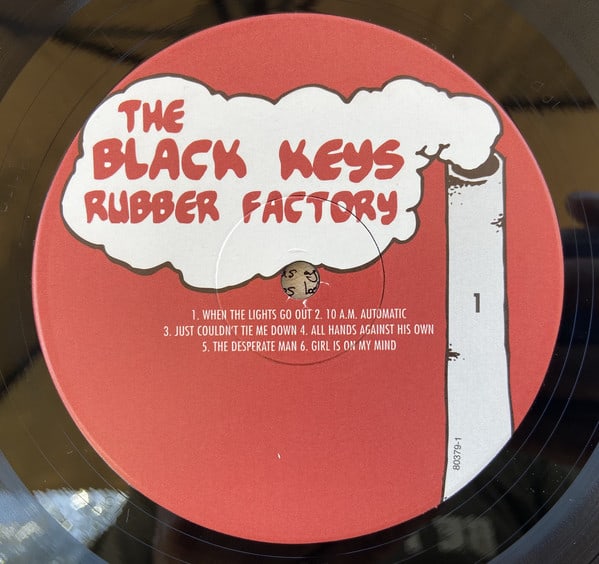 Black Keys — Rubber Factory – Deaf Man Vinyl