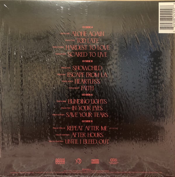 [VINYL] The Weeknd After Hours 2LP