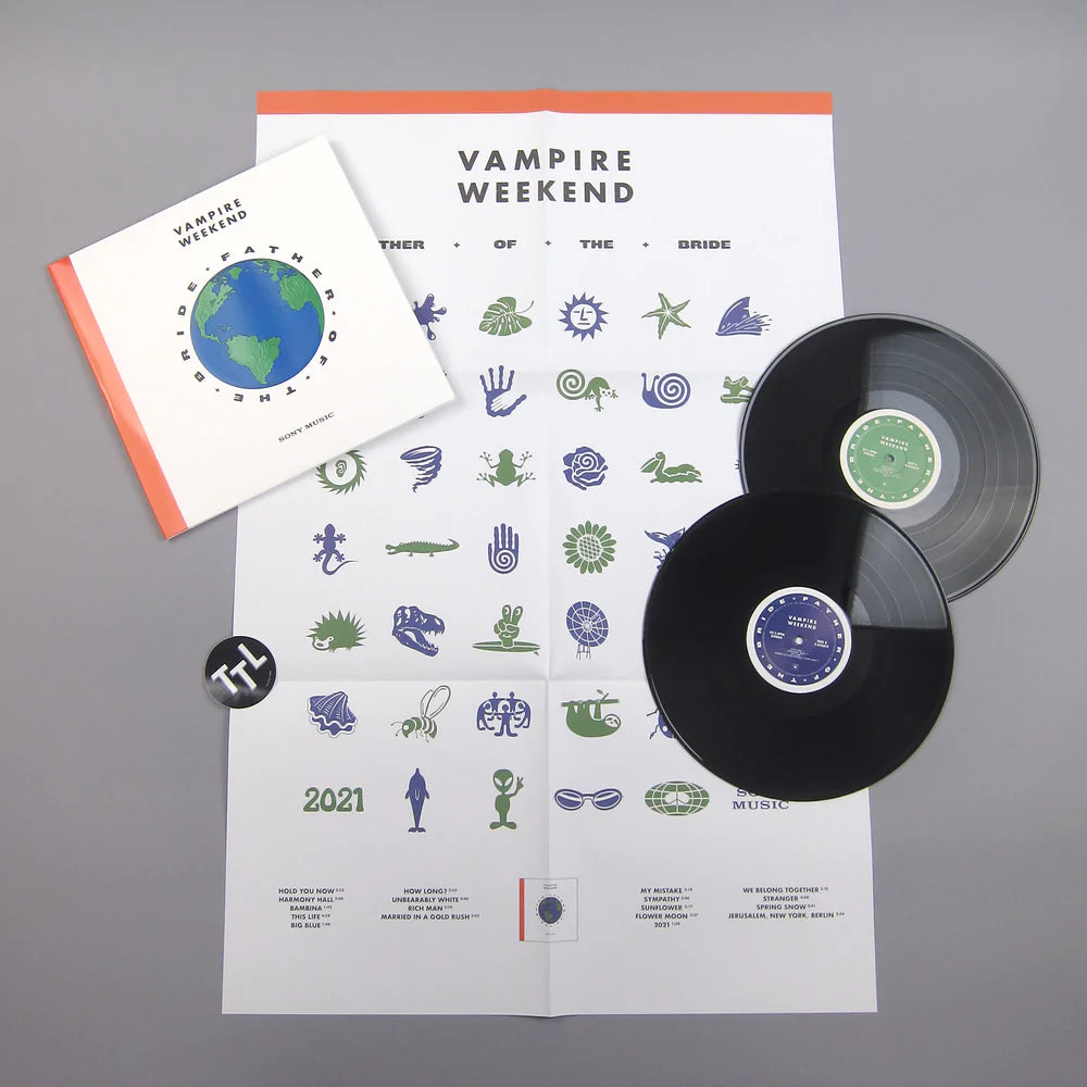 Vampire Weekend — Father Of The Bride (2-LP) – Deaf Man Vinyl Vampire Weekend — Father Of The Bride (2-LP) – Deaf Man Vinyl