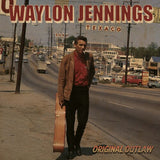 Waylon Jennings Original Outlaw (Red & Gold Splatter)