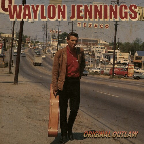 Waylon Jennings Original Outlaw (Red & Gold Splatter)