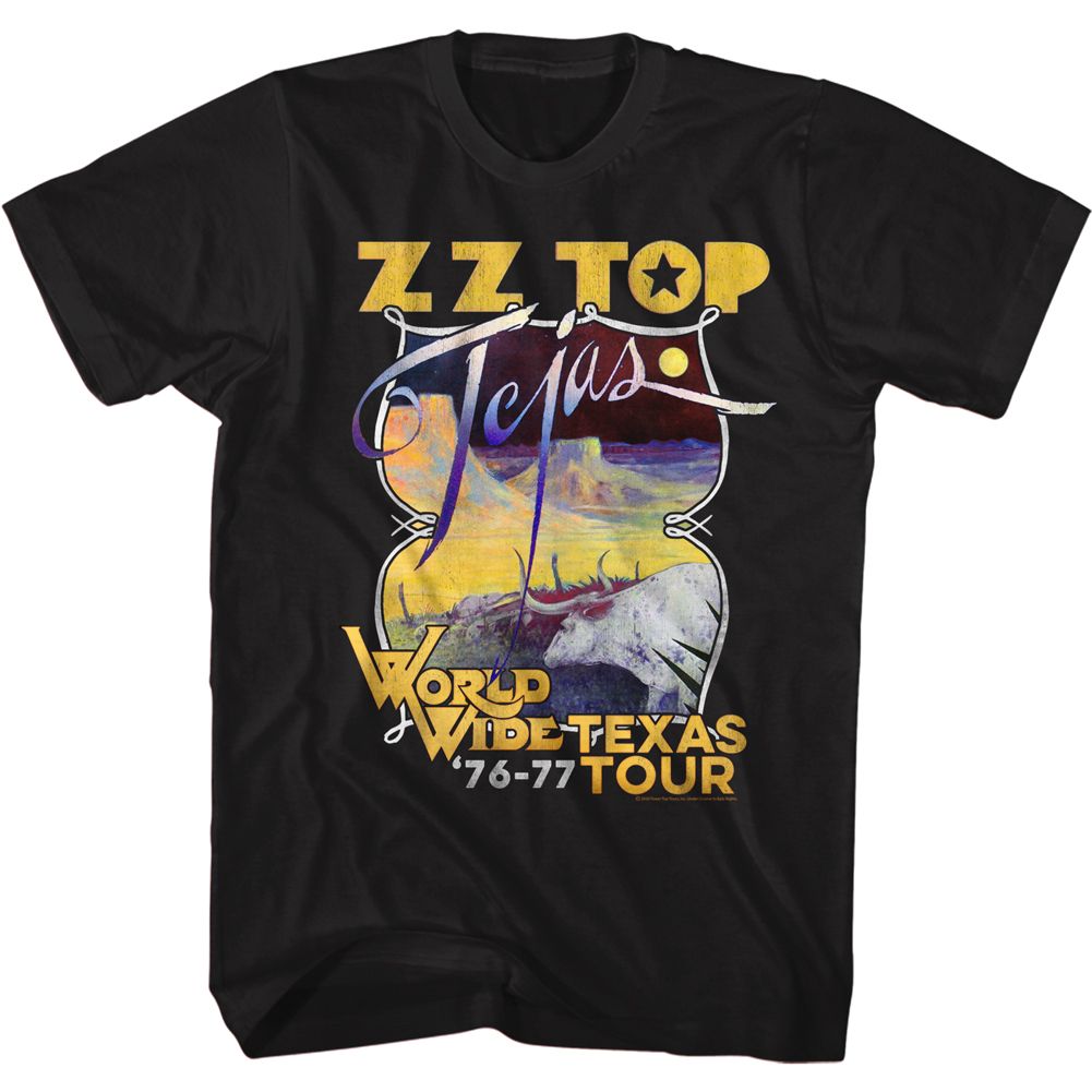 ZZ Top Tejas Tour T-shirt