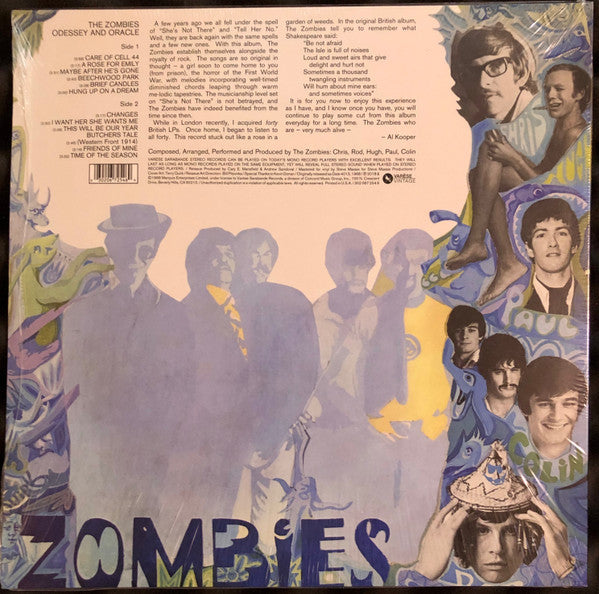 The Zombies Odessey and Oracle Picture Disc