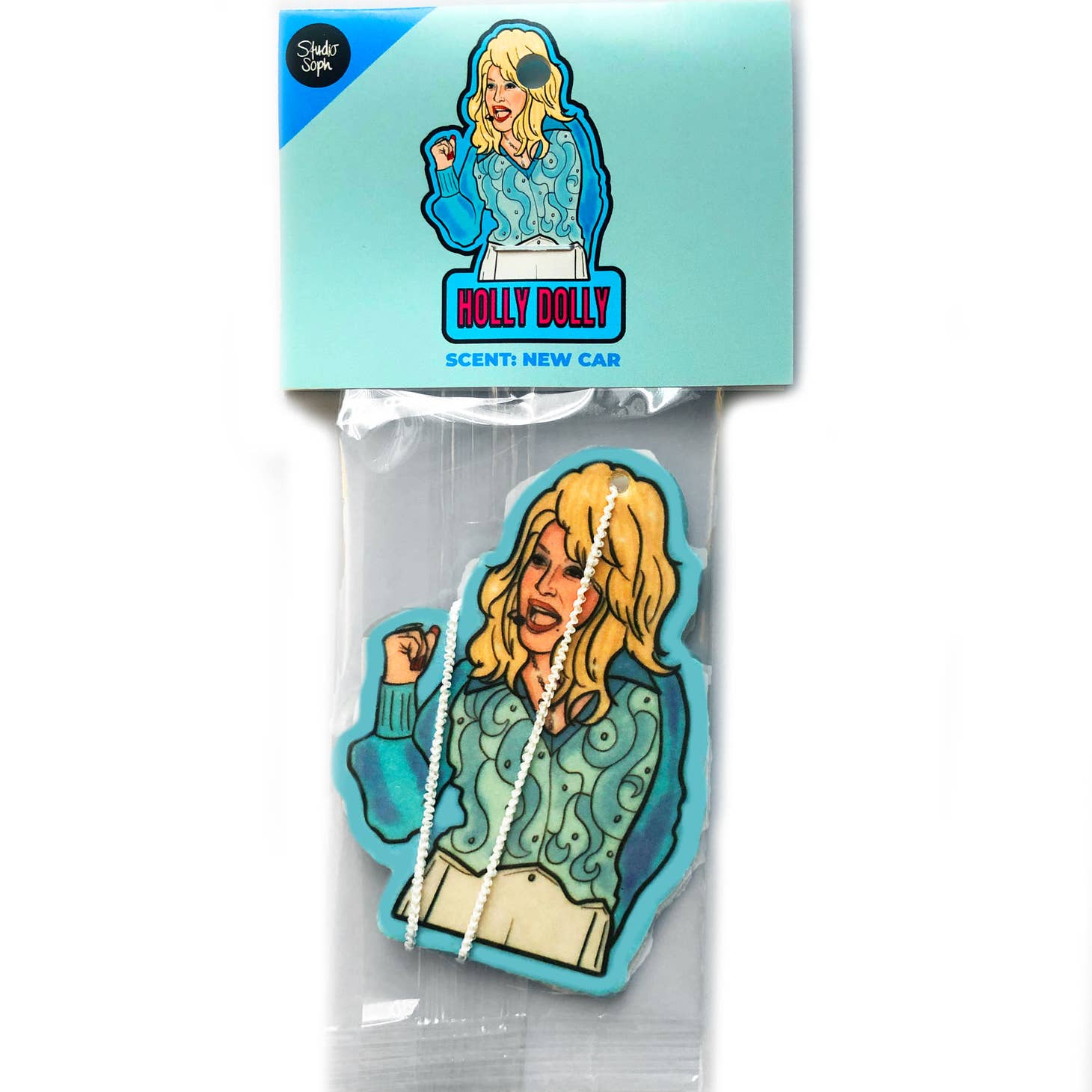 Dolly Parton Air Freshener Deaf Man Vinyl