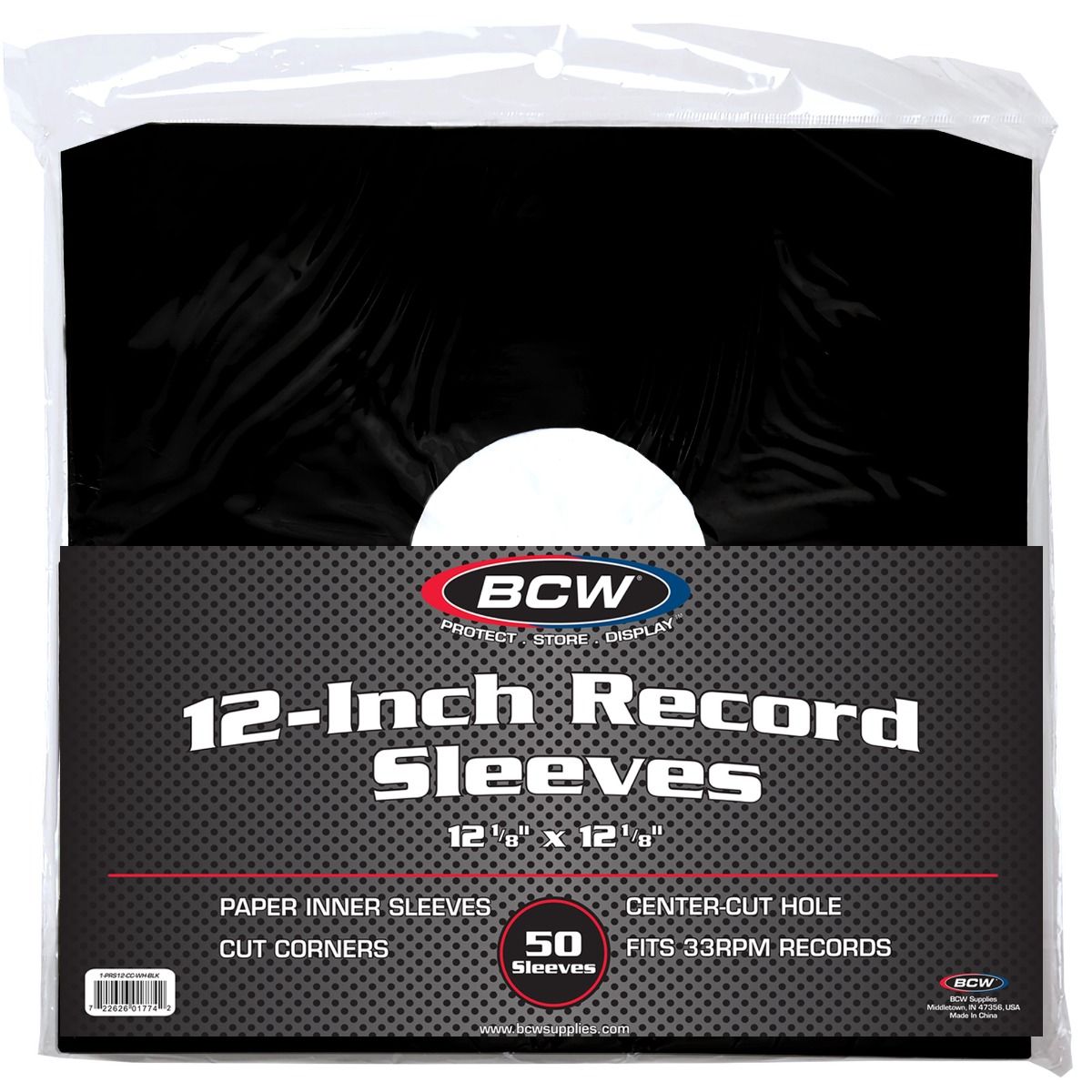 BCW Inner Paper Record Sleeve